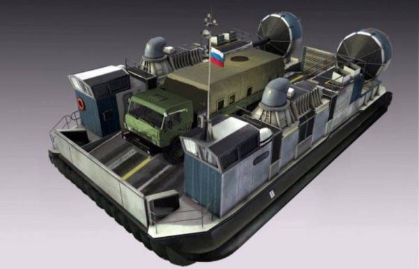 «Хаска 10». Новое российское судно на воздушной подушке