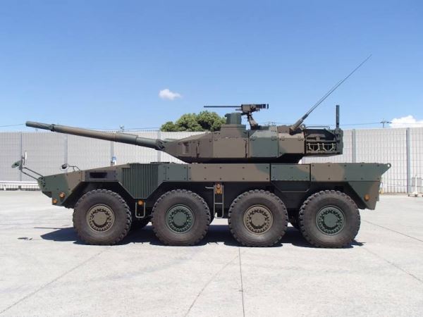 Колёсные танки «Тип 16» для Сил самообороны Японии